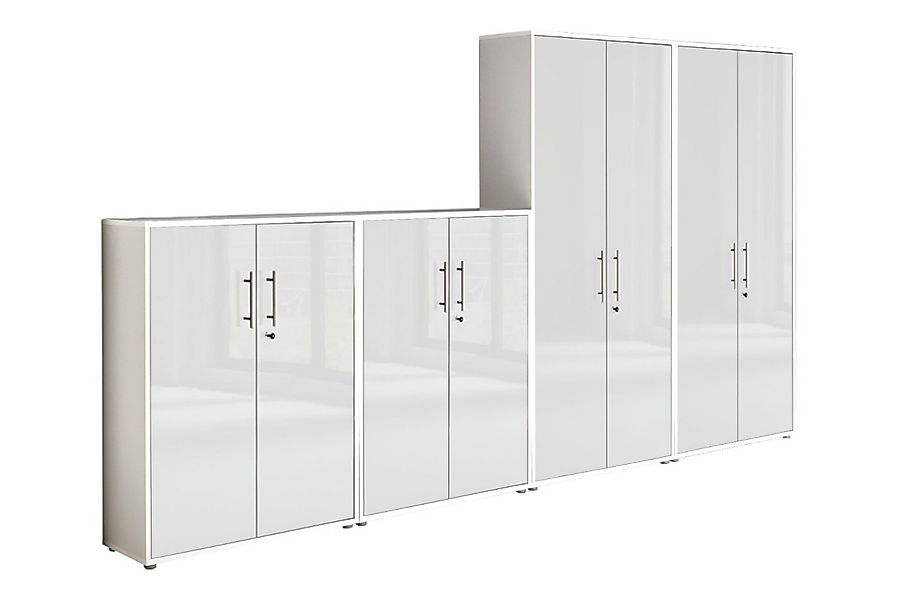 moebel-dich-auf Aktenschrank OFFICE EDITION (Set 54, 2x Aktenschrank niedri günstig online kaufen