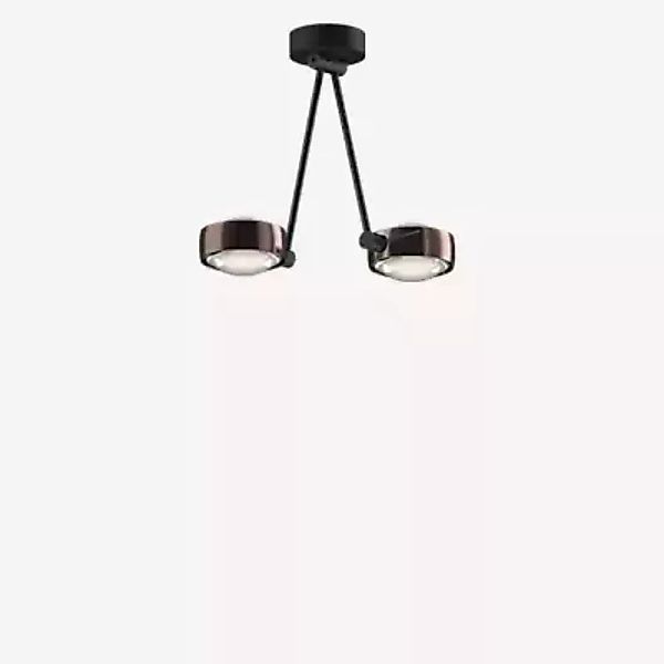 Occhio Sento Soffitto Due 30 Up D Deckenleuchte LED 2-flammig, Kopf phantom günstig online kaufen