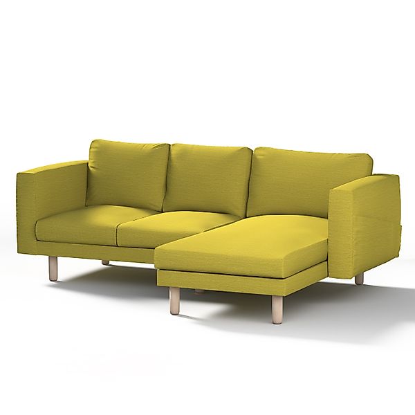 Bezug für Norsborg 3-Sitzer Sofa mit Recamiere, grün, Norsborg Bezug für 3- günstig online kaufen