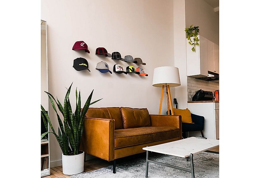 Mobilefox Hängeaufbewahrung Cap Wandhalterung BaseCap Halterung Mützen Set günstig online kaufen