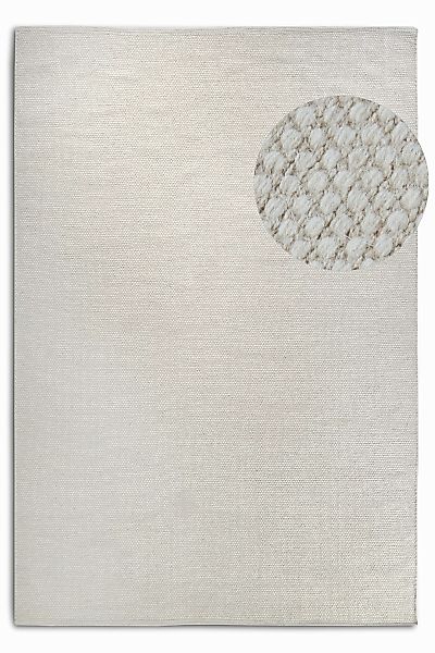 ELLE DECORATION Wollteppich »Pradesh«, rechteckig, 10 mm Höhe, Handgewebt, günstig online kaufen