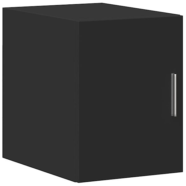 vidaXL Wandschrank Schwarz 30x42,5x40 cm Holzwerkstoff 846090 günstig online kaufen