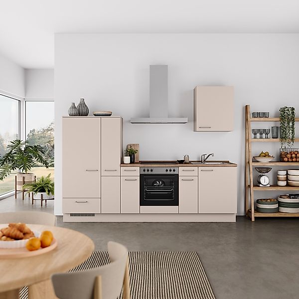 nobilia Küchenzeile ""Laser I", Ausrichtung wählbar, Breite 270 cm" vormont günstig online kaufen