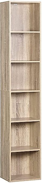 Woltu Bücherregal, 1-tlg., Aktenschrank, MDF, 6 günstig online kaufen