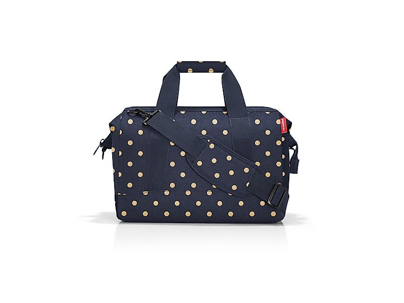 REISENTHEL® Reisetasche allrounder M metallic dots blue günstig online kaufen