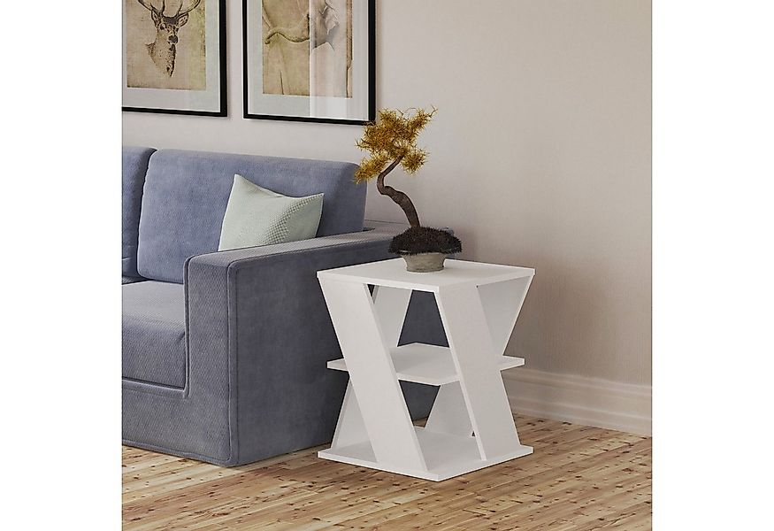 Decortie Beistelltisch Cyclo, Moderner Beistelltisch, 45 x 45 x 55 cm günstig online kaufen