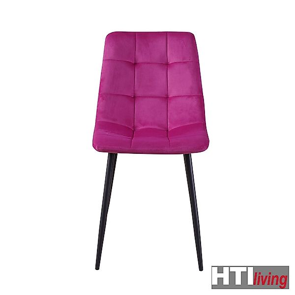 HTI-Living Esszimmerstuhl Stuhl Mesa Velvet 2er-Set günstig online kaufen