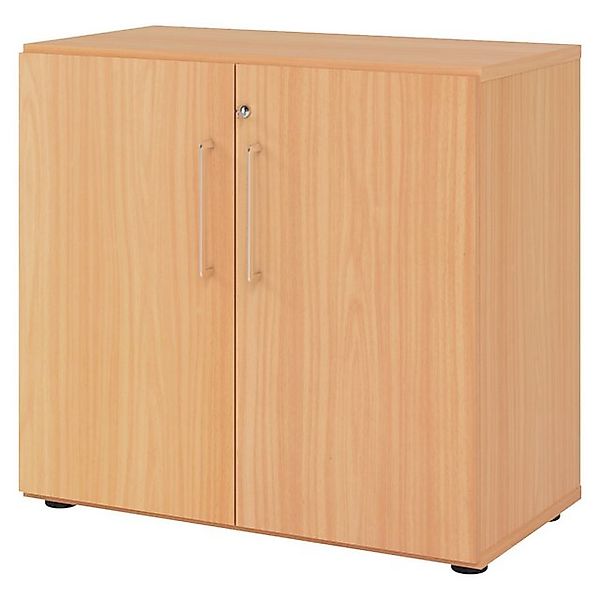 bümö Aktenschrank smart Büroschrank - 2 Ordnerhöhen Dekor: Buche günstig online kaufen