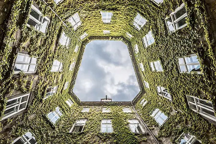Papermoon Fototapete »Photo-Art LORENZA CANCIAN, WIENER HOF« günstig online kaufen