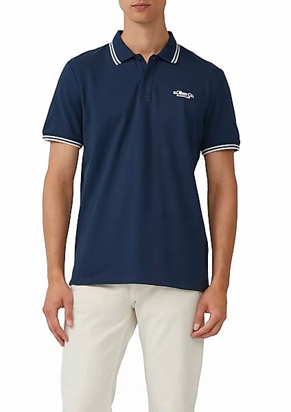s.Oliver Poloshirt, mit Logo Schriftzug günstig online kaufen
