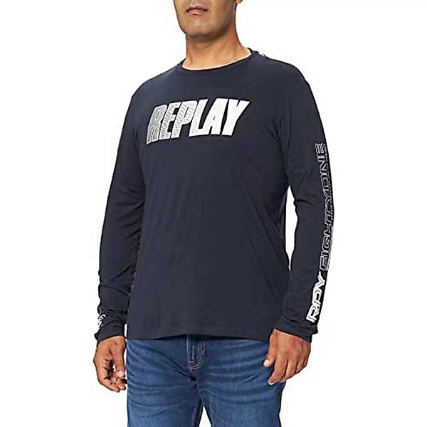 Replay M3492.000.2660 T-shirt 3XL Aviator Blue günstig online kaufen
