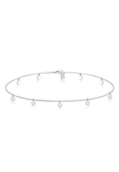 Elli Collier Choker Plättchen Coins Matt günstig online kaufen