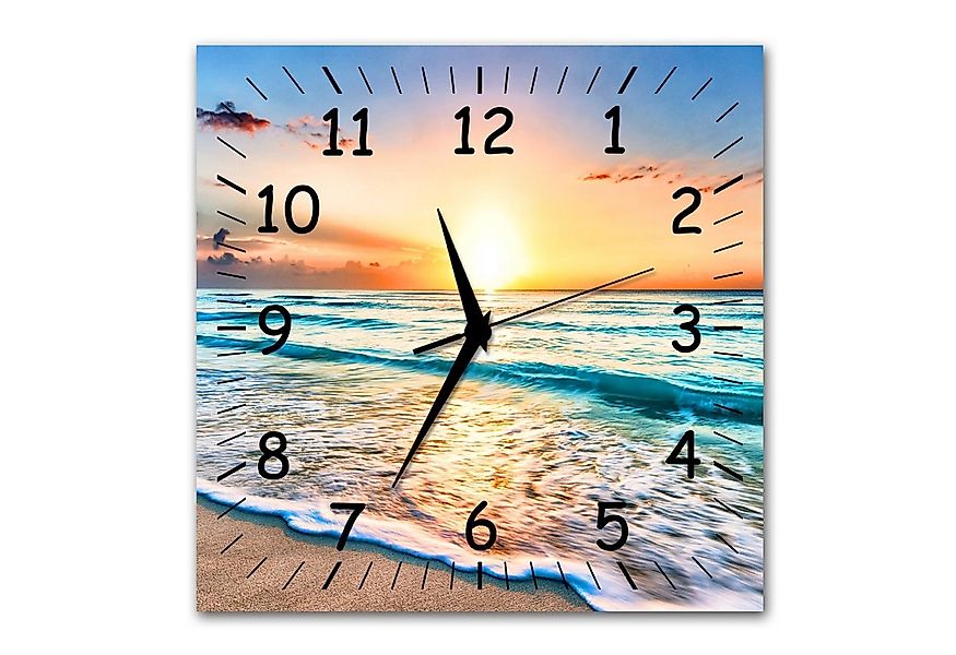 Bilder-Manufaktur Wanduhr BM-9496-1 (BM, Funkuhr oder Quarzuhr, kein Ticken günstig online kaufen