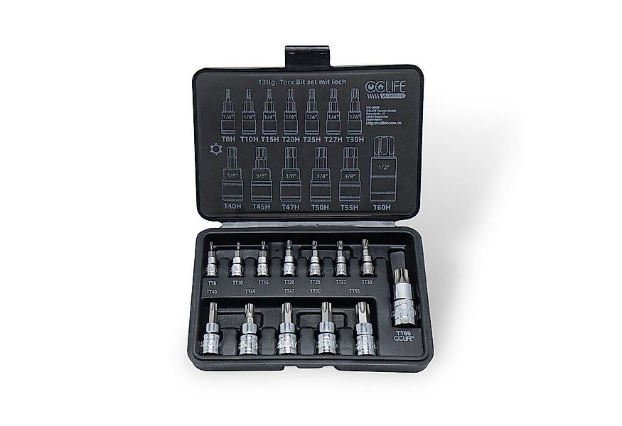 CCLIFE Steckschlüssel Vielzahn Satz Xzn innenvielzahn, S2 Legierungsstahl s günstig online kaufen