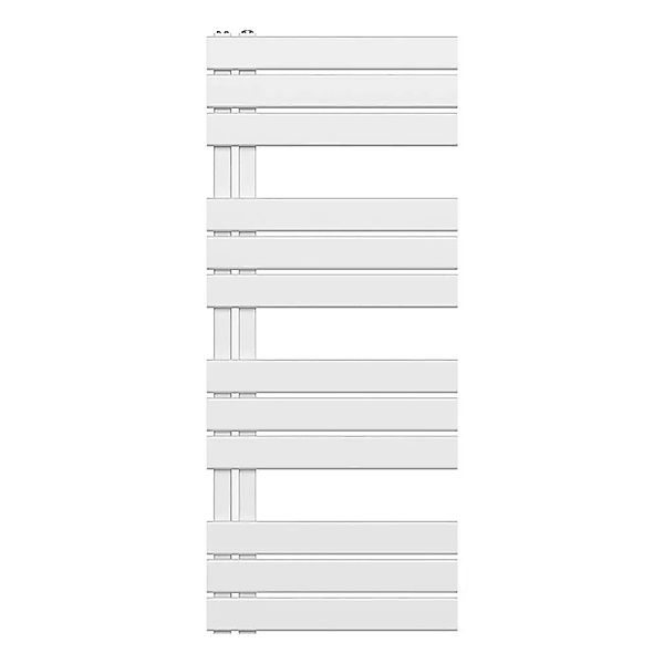 Belrad Handtuchheizkörper/Badheizkörper Paneel Anschluss Linksseitig Weiß 1 günstig online kaufen