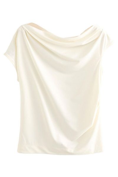 Next Blusentop Asymmetrisches, ärmelloses Oberteil mit Drapierung (1-tlg) günstig online kaufen