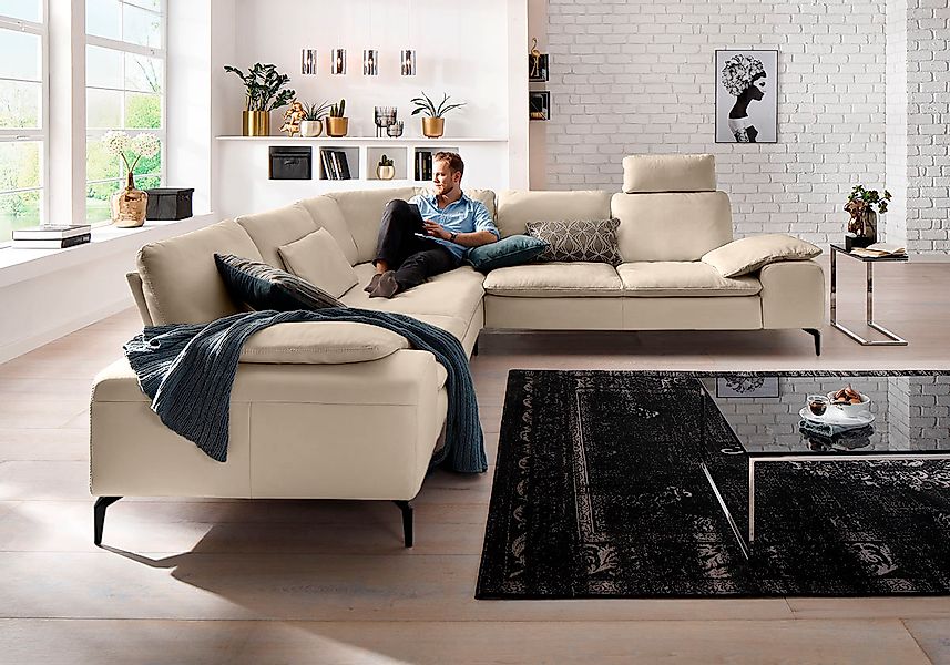W.SCHILLIG Ecksofa »valentinoo, Designsofa, elegant und bequem, L-Form«, (S günstig online kaufen