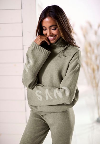 Elbsand Sweater Rollkragenpullover aus weichem Strick, Loungewear günstig online kaufen