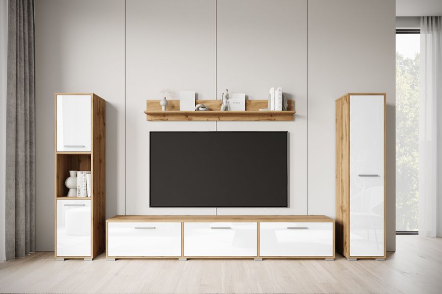 INOSIGN Wohnwand BOGOTA XL, Vitrine Türanschlag günstig online kaufen