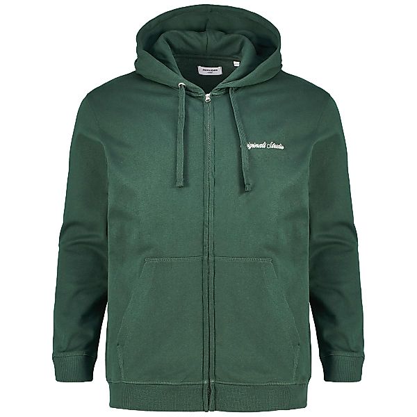 Jack&Jones Kapuzenjacke aus Baumwollmischung Farbe grün Größe: 4XL günstig online kaufen