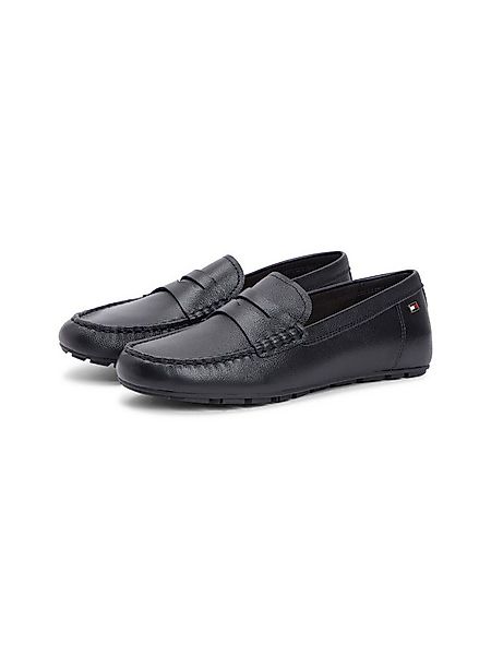 Tommy Hilfiger FLAG LEATHER DRIVER LOAFER Slipper Halbschuh, Schlupfschuh m günstig online kaufen