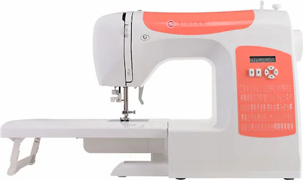 Singer Computer-Nähmaschine »C5205 Orange«, 60 Programme günstig online kaufen
