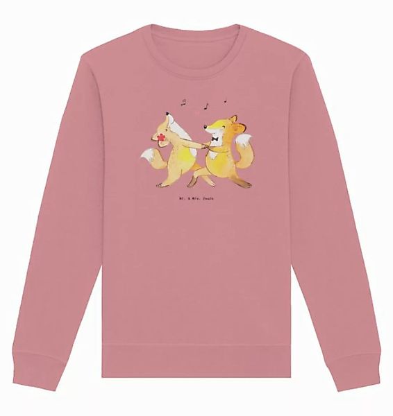 Mr. & Mrs. Panda Longpullover Größe XXL Füchse Salsa tanzen - Canyon Pink - günstig online kaufen