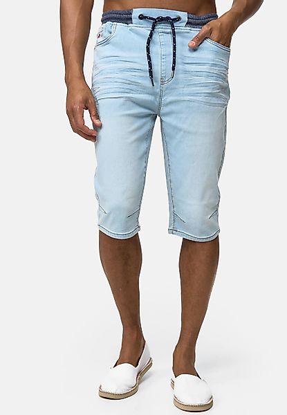 Indicode 3/4-Jeans Vasile im Used-Look mit günstig online kaufen