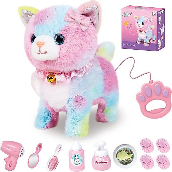 Novzep Kuscheltier Elektronisches Plüsch-Katzenspielzeug Set mit günstig online kaufen