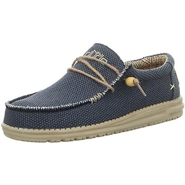 HEYDUDE  Herrenschuhe Schnuerschuhe wally Braided HD40003-4NM blue night günstig online kaufen