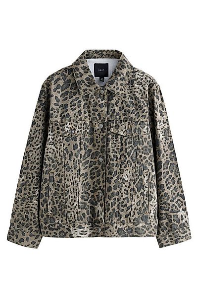 Next Jeansjacke Relaxed Fit Oversized Trucker-Jacke aus Denim (1-St) günstig online kaufen