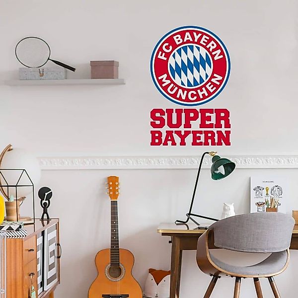 FC Bayern München Wandtattoo Fußball Wandtattoo günstig online kaufen