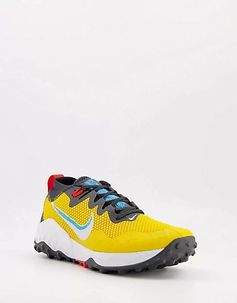Nike Running – Wildhorse 7 Trail – Sneaker in Gelb günstig online kaufen