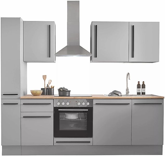 BASIC by Balculina Winkelküche »Denver, Küche BxHxT 250 x 211 x 60«, Breite günstig online kaufen