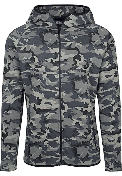 URBAN CLASSICS Langmantel Urban Classics Herren Interlock Camo Zip Jacket günstig online kaufen