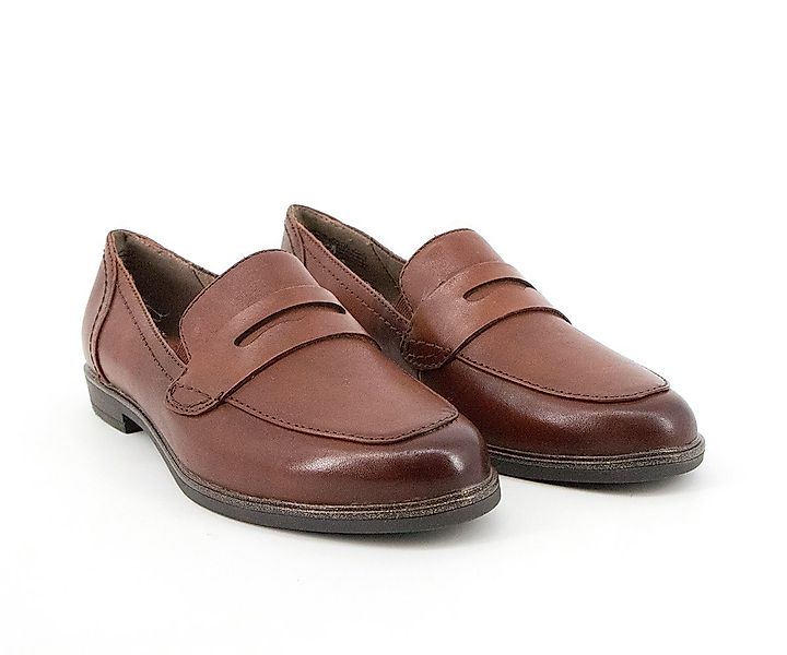 Jana Jana Damen Slipper Cognac Leder - 8-24200-27-327 Slipper günstig online kaufen