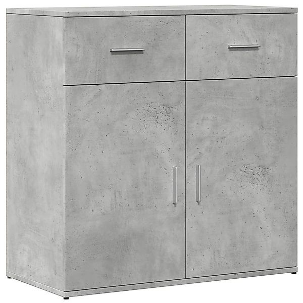 vidaXL Sideboard Sideboard Betongrau 79x38x80 cm günstig online kaufen