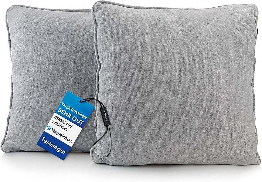 DYNMC you Sofakissen mit Füllung und Bezug - 2er Set mit Viel Füllung, Rück günstig online kaufen