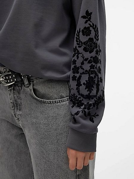 Vero Moda Sweatshirt VMHELEN TRINA (1-tlg) Stickerei günstig online kaufen