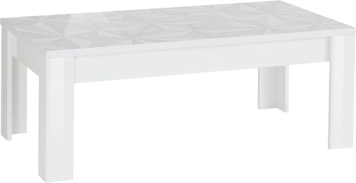 INOSIGN Couchtisch "Prima 122x65 cm, Wohnzimmertisch mit Winkelfuß" Sofatis günstig online kaufen
