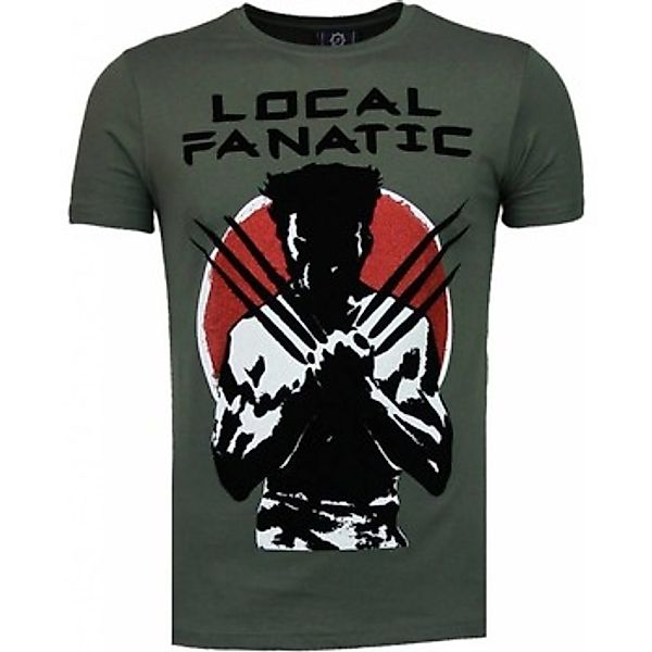 Local Fanatic  T-Shirt Wolverine Flockprint günstig online kaufen