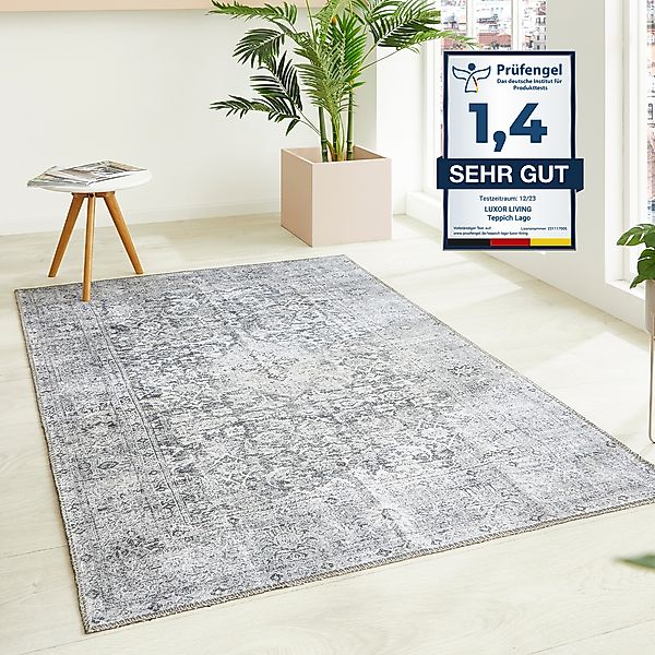 LUXOR living Teppich »Lago«, rechteckig, 6 mm Höhe, faltbarer Teppich, mode günstig online kaufen