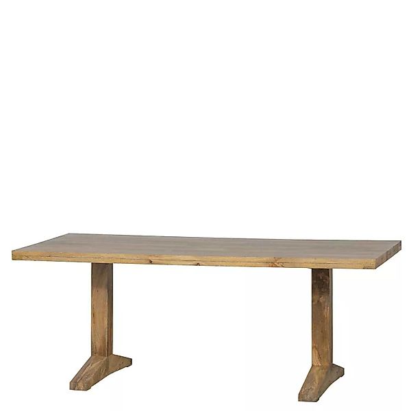 Esszimmer Tisch aus Mangobaum Massivholz lackiert 200 cm breit günstig online kaufen