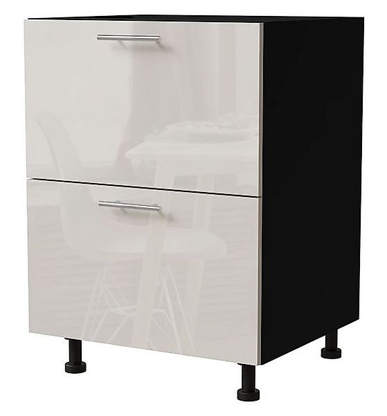 Feldmann-Wohnen Unterschrank Brerra (D2/60, 2 Schubladen - REJS Comfort Box günstig online kaufen