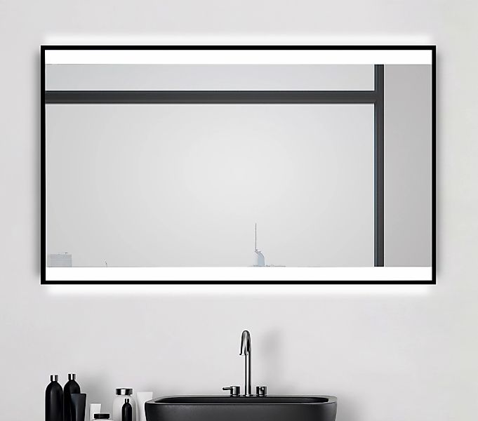 Talos Badspiegel "BLACK SHINE", (Komplett-Set), in verschiedenen Größen erh günstig online kaufen
