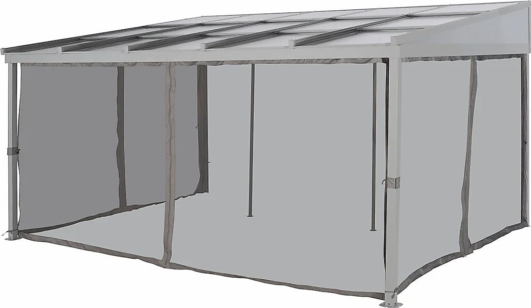 KONIFERA Pavillonseitenteil, (4 St.), Moskitonetz für Anbaupavillon Bilbao, günstig online kaufen