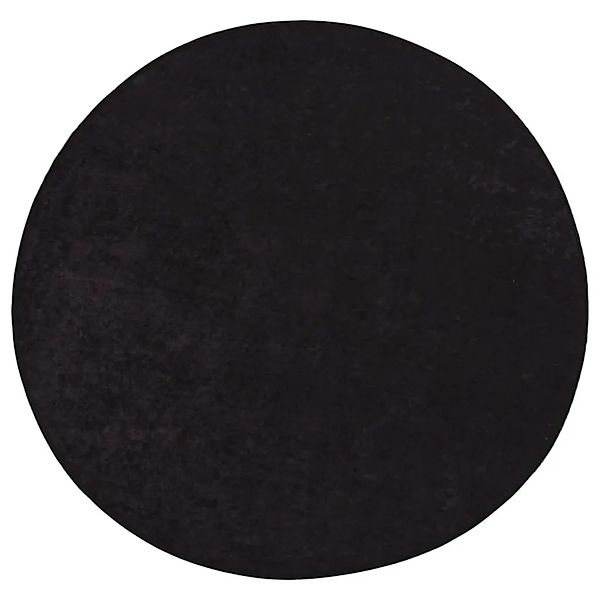vidaXL Teppich Waschbar Anthrazit Ø 200 cm Rutschfest 136632 günstig online kaufen