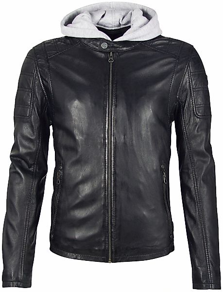 Mauritius Lederjacke "Rylo LAKEV" mit Kapuze Reißverschluss, Reißverschluss günstig online kaufen