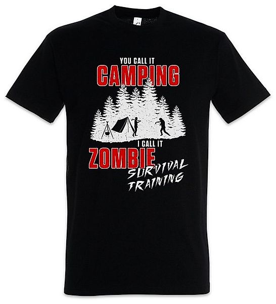 Urban Backwoods Print-Shirt Zombie Survival Training Herren T-Shirt Camping günstig online kaufen