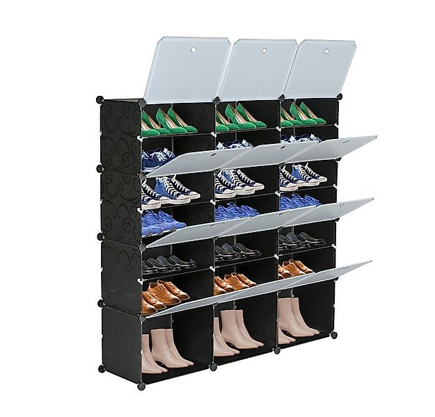 VINGLI Schuhregal, mit 10/14 /21 Fächern, Viel Stauraum günstig online kaufen